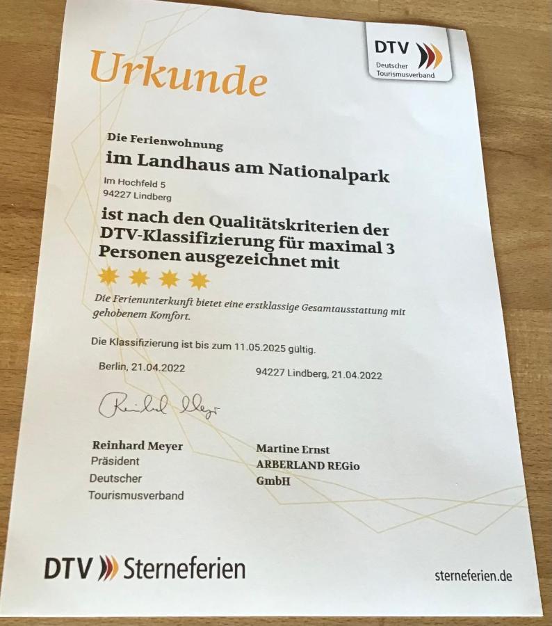 Ferienwohnung Im Landhaus Am Nationalpark Ludwigsthal Экстерьер фото